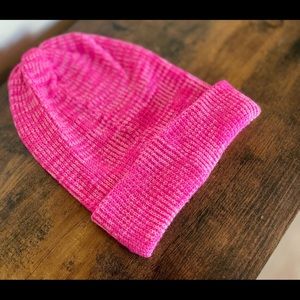 American Eagle Outfitters Hot Pink Beanie